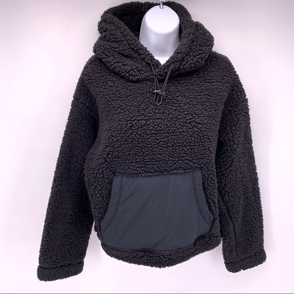 Zella Black Fleece Pullover Hoodie Size XS - Picture 1 of 6